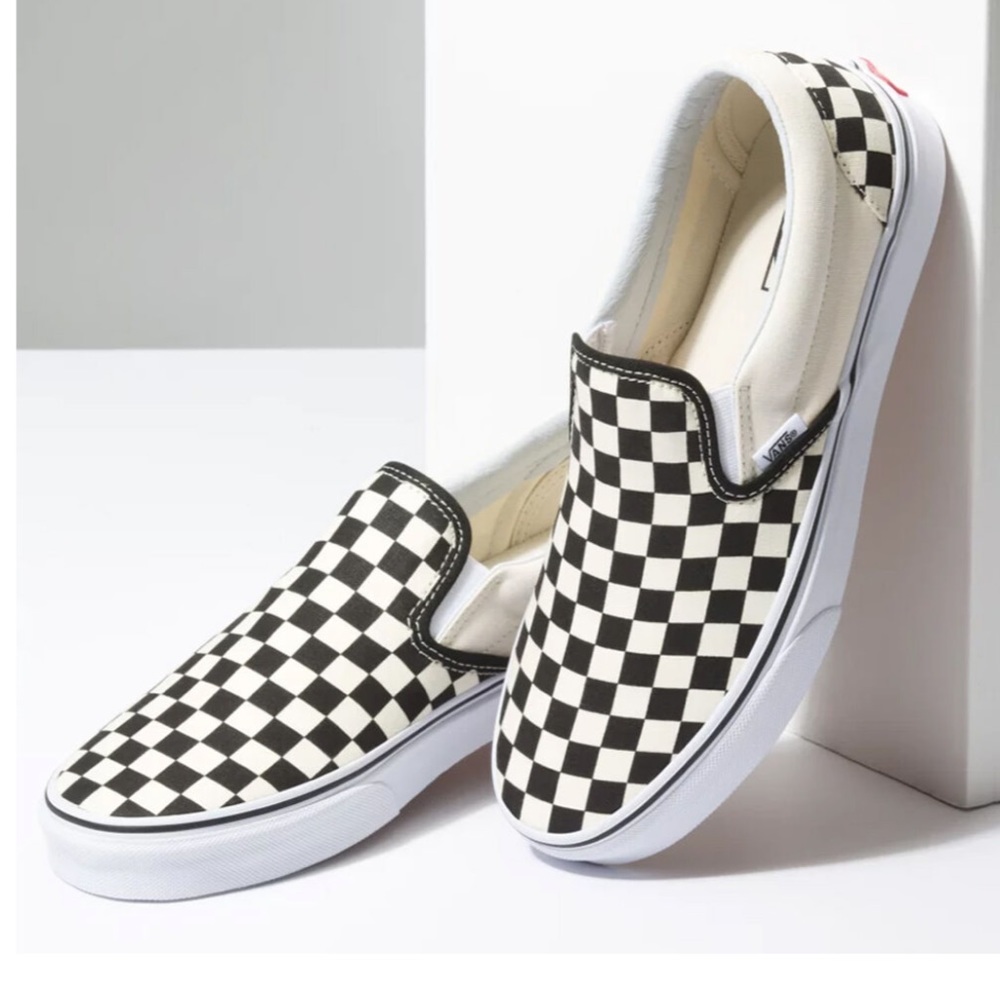 Vans Checkerboard Slip-On Shoes